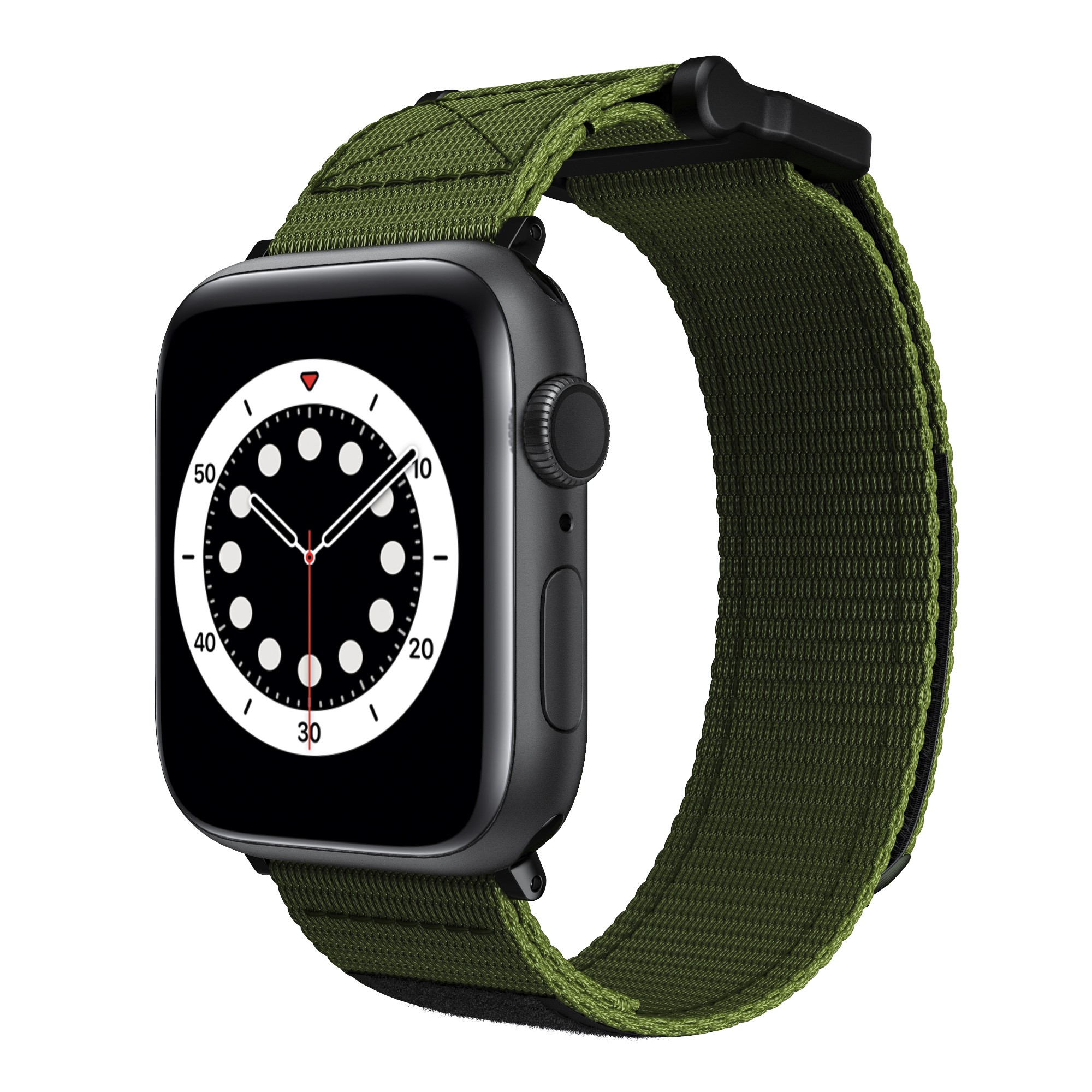 Velcro Nylon Loop Ring for Apple Watch 45mm 41mm 44mm 42mm 40mm 38mm Strap for iWatch Series 7 6 SE 5 4 3 2 1 Bracelet Watchband