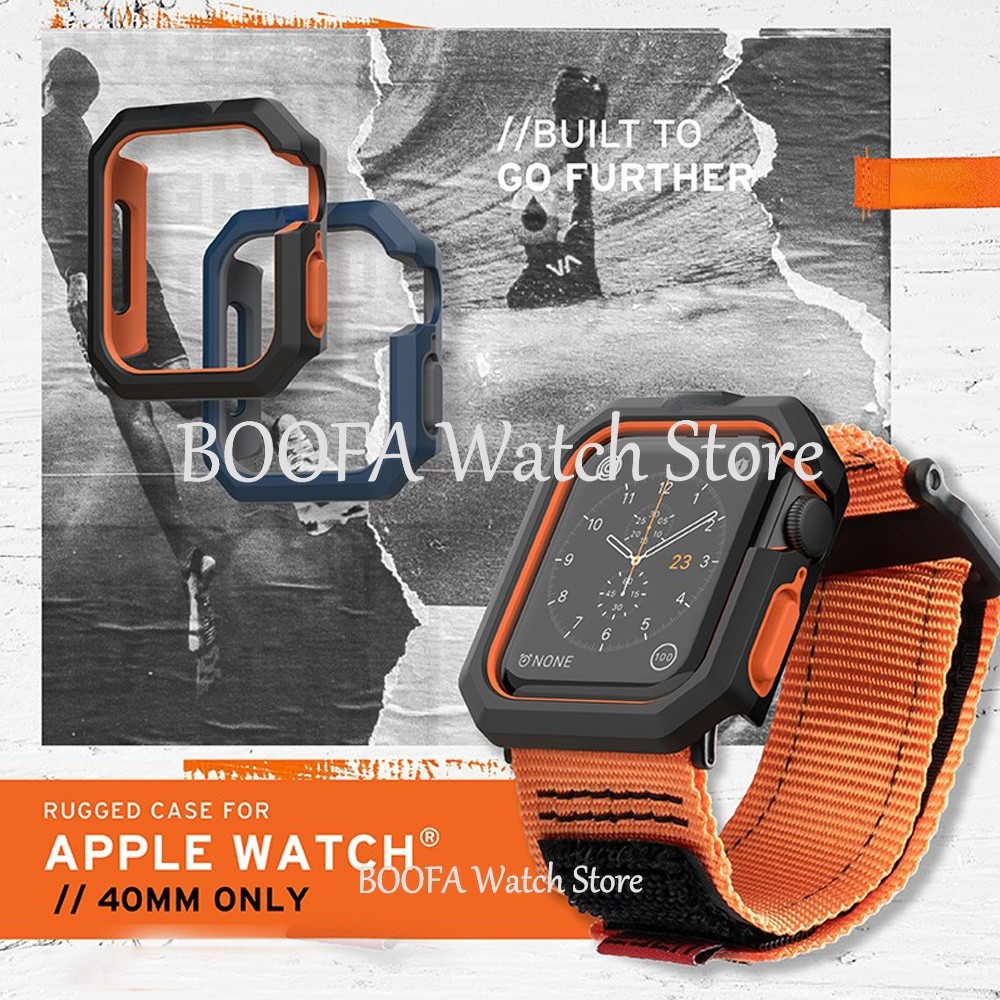 Protective Case For Apple Watch Cover Series 7 6 SE 5 4 3 2 38mm 42mm For Iwatch 6 5 4 41mm 44mm 45mm Tempered Bumper Glass Case