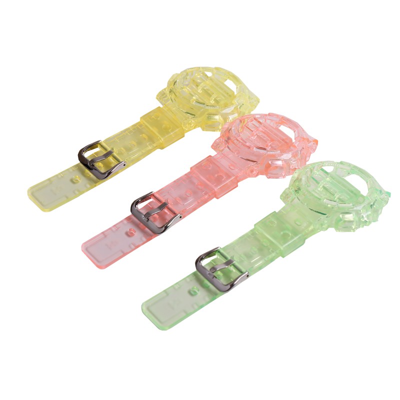 Watch Accessories Replacement for Casio GMA-S110 Ice Tough Transparent Watch Band Strap GMA-S120 GMA-S130 Ladies