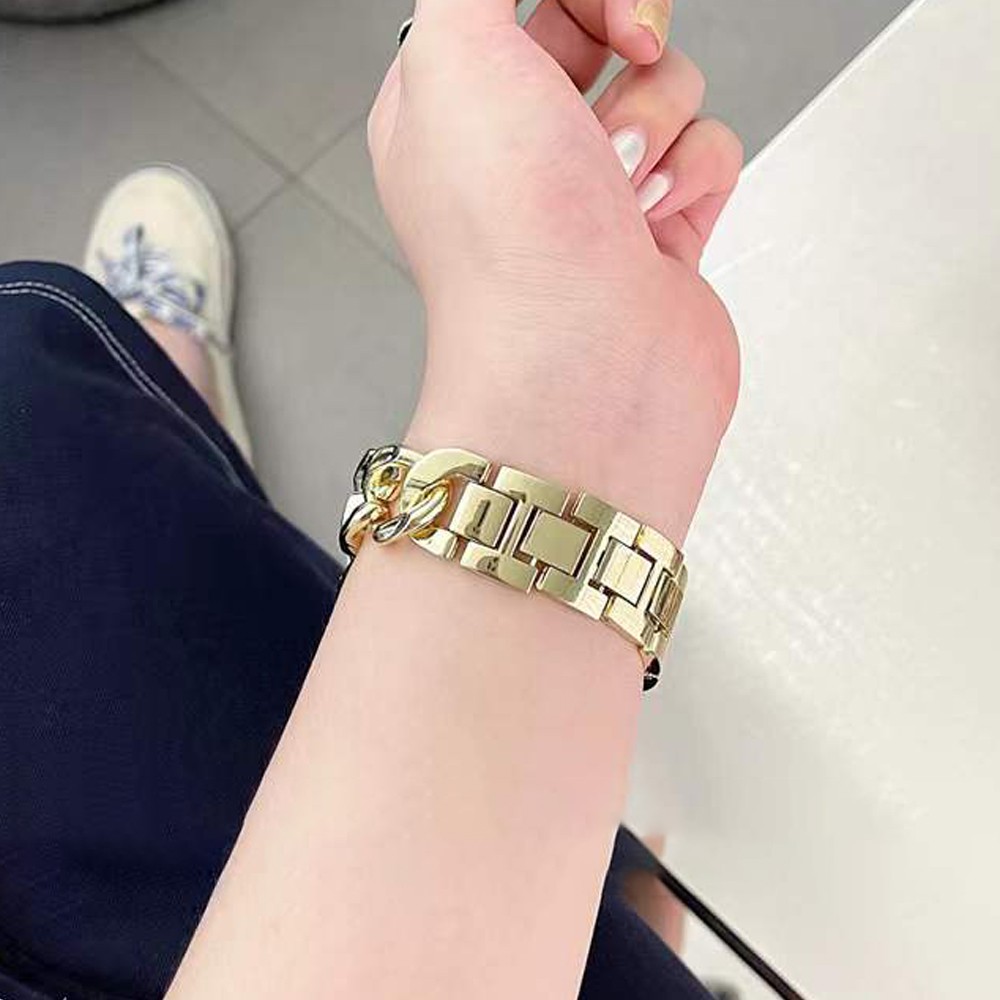 Stainless Steel Luxury Diamond Bracelet for Apple Watch Band 7 41mm 6 5 4 38mm 42mm Gold Metal Strap for iwatch 40mm 44mm 41 45