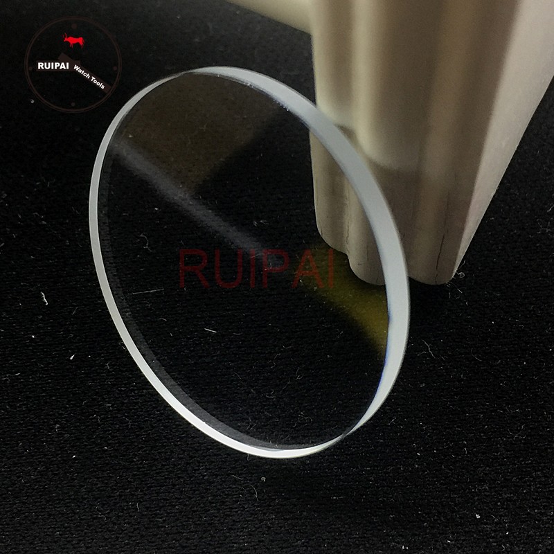 Wholesale 2pcs/lot 2.5mm thick watch glass, 26.5mm-45mm waterproof watch replacement parts quality crystal watch, 2pcs watch glass