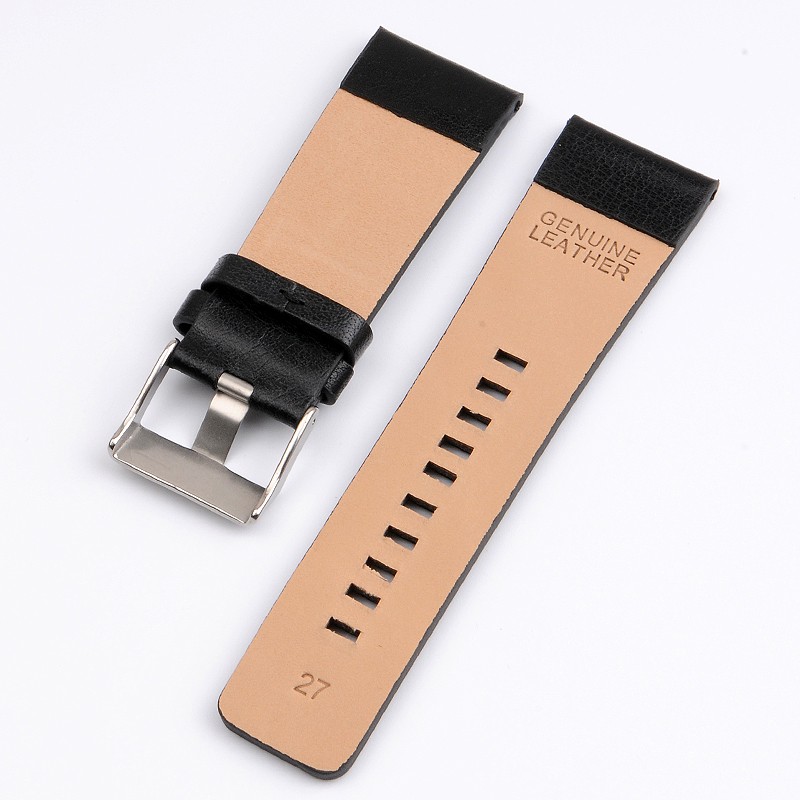 High Quality Genuine Calf Hide Leather Watchbands for Diesel Watch Strap Men Wrist Watch Bands 26mm 27mm 28mm 30mm 32mm 34mm