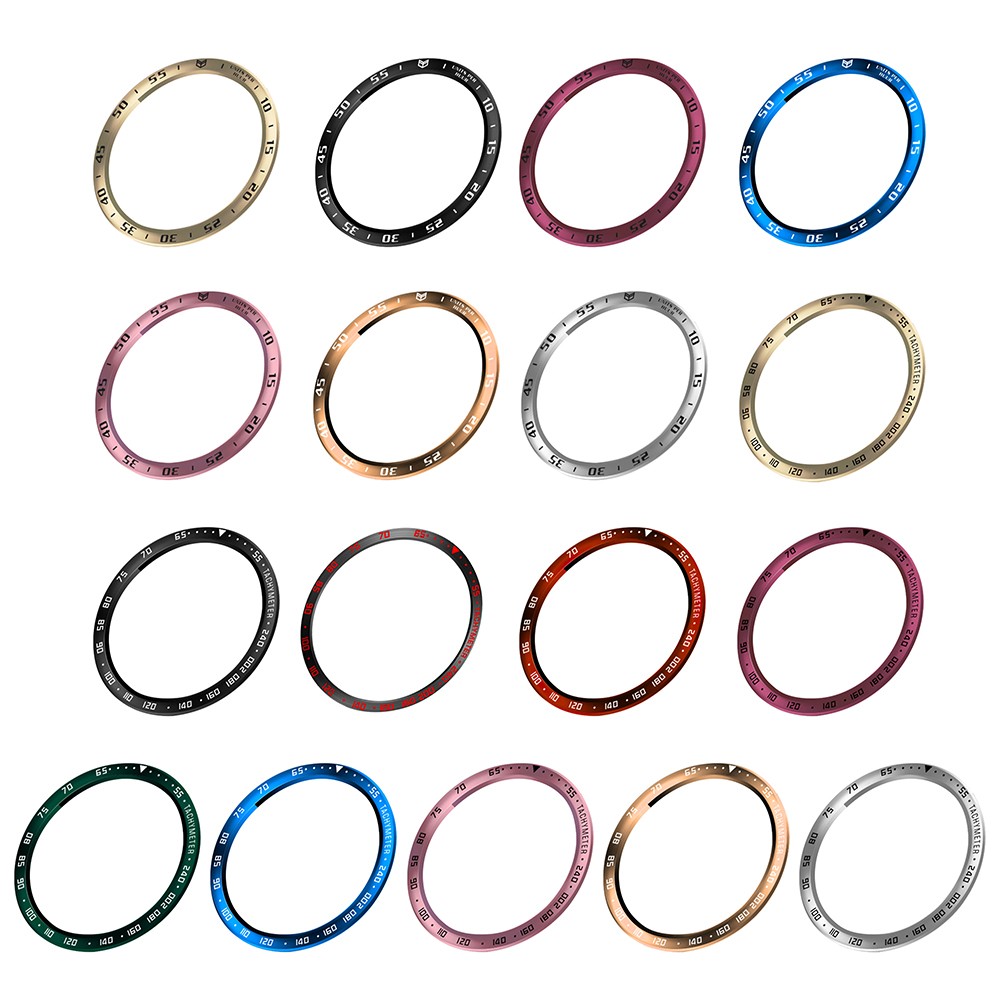 Bezel Ring For Samsung Galaxy Watch 4 Classic 46mm Gear S3 Frontier Metal Anti-scratch Cover Watch 4 46mm Accessories