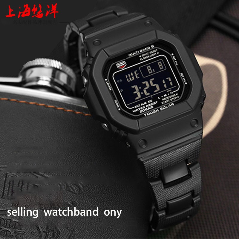 Plastic Watches For Casio DW-6900/DW9600/DW5600/GW-M5610 Men's Watch Strap High Quality Plastic Bracelet 16mm Man Wristband