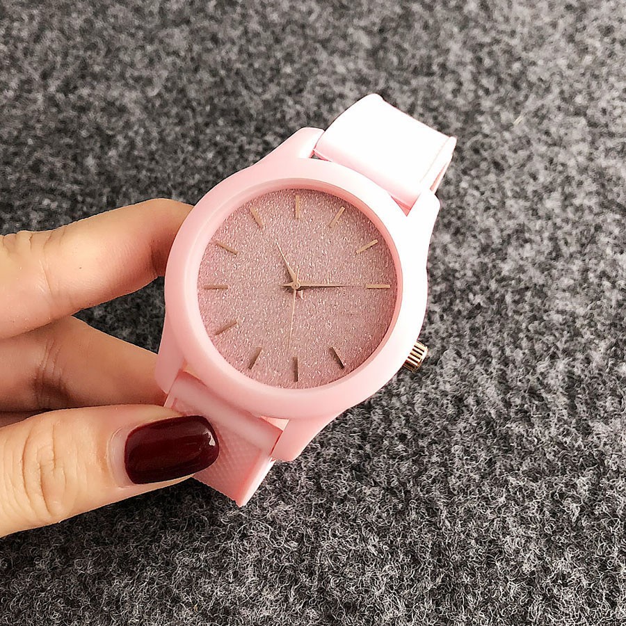 Brand Wrist Watches Fashion Men Women Ladies Girl Couples Crocodile Pattern Quartz Casual Silicone Band Watch LA09