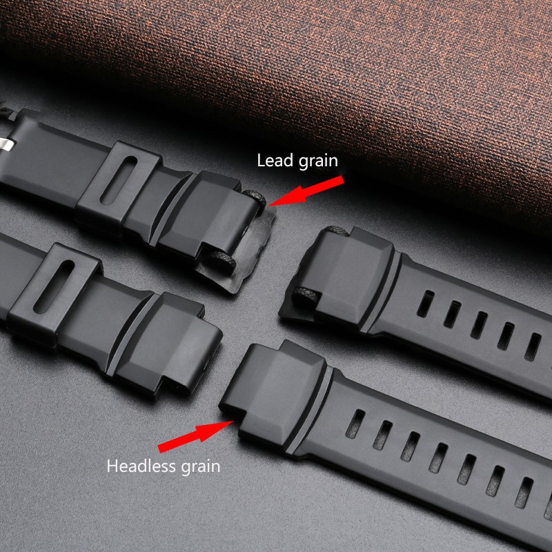 For Casio PRG-260/550/250/ PRG500 PRW-3500/2500/5100 High Quality Rubber Watch Strap Replacement Watchband With Tools 18mm Black