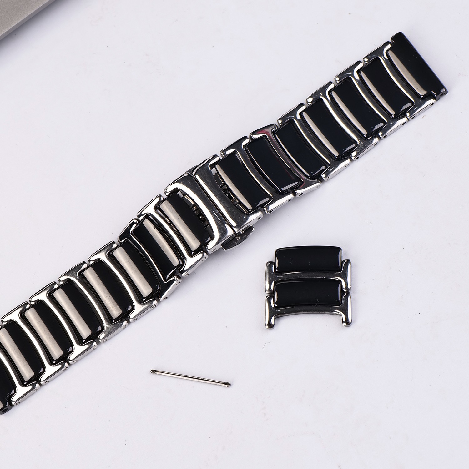 20mm Ceramic Band For Samsung Active1/2 Galaxy Watch 4 44mm 40mm Strap Bracelet Samsung Galaxy Watch 4 Classic 46mm 42mm