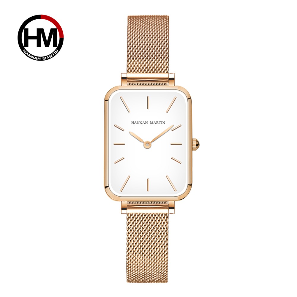 Luxury Ladies Ultrathin Quartz Watch Bracelet Simple Fashion Japanese Movement Stainless Steel Mesh Watch Strap Relogio Feminino