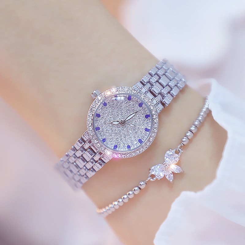 Women Watches 2022 Fashion Creative Famous Brand Small Diamond Gold Wrist Watch Female Wristwatch Bayan Kol Satti 2021