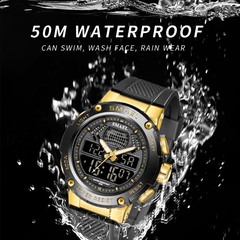 Sport Watch Men 50M Waterproof Wristwatches Mens Digital Watch Auto Stopwatch Date relogio masculino 8032 men watches