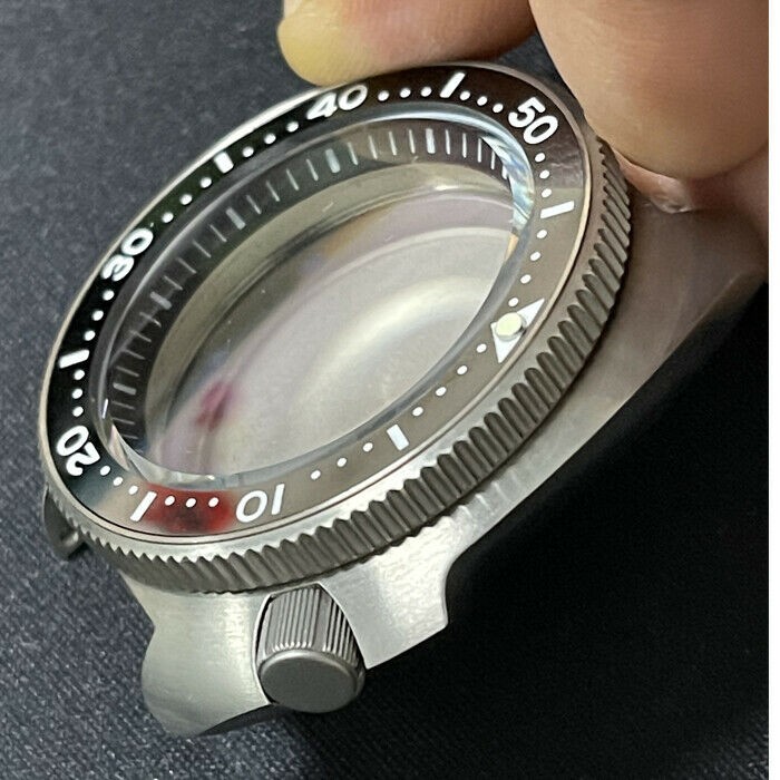 45mm titanium watch sapphire ceramic bezel 20ATM for Japan movement NH35A NH36A