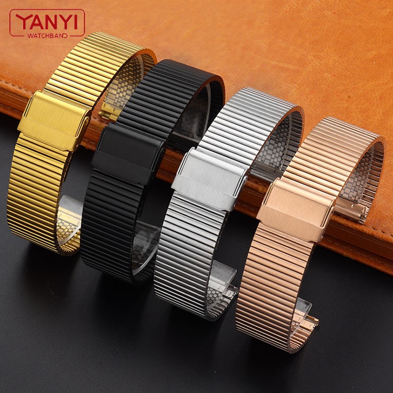 High Quality Milan Mesh Stainless Steel Watchband For Samsung Galaxy Watch Active 2 Gear S3 Watch Strap 18 20 22mm Watch Band