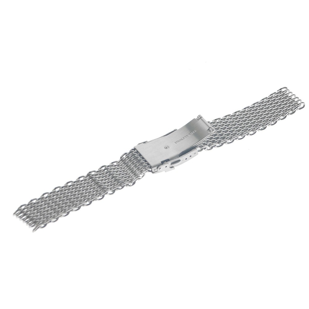 Adjustable Mesh Solid Bracelet Fashion Milanese Loop Wear Resistant Watch Strap Stainless Steel Business Replacement Wristband