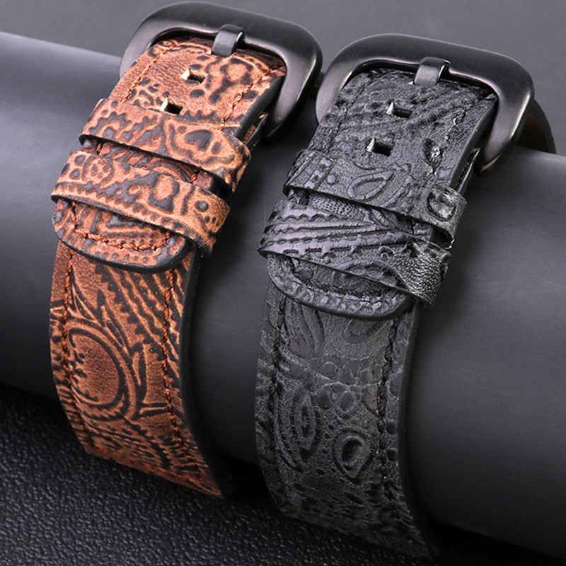 For Seven Friday Q2/03/M2/M021/T2 Genuine Leather Watchband Vintage styleDiesel Watch Men Cowhide Leather Strap Bracelet Accessories