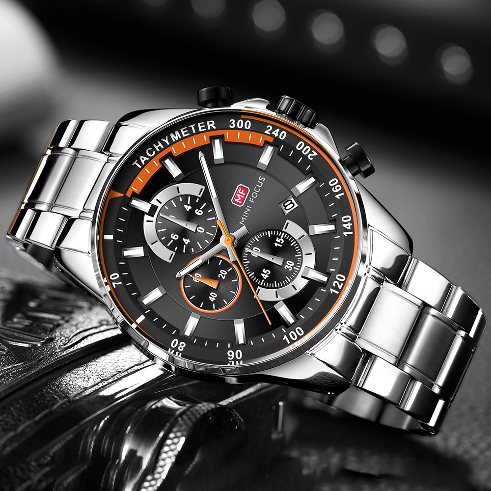 Fashion Men's Watches 2022 Quartz Watch Chronograph Sport Watch Luxury Brand Waterproof Calendar Business Big Small Focus Male