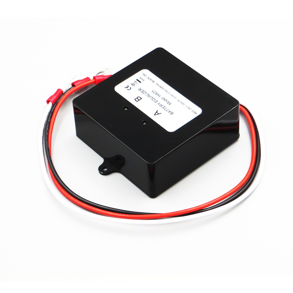 Battery Tie Two Pieces 12V Gel Flood AGM Lead Acid Batteries HA01 Voltage Balancer Lead Acid Battery Charger Regulator