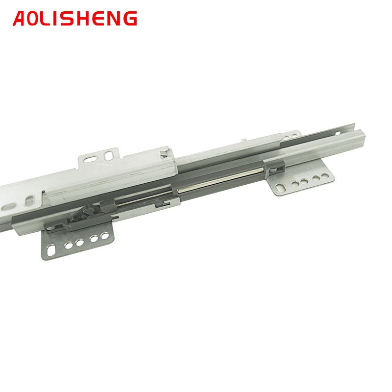 AOLISHENG Deep High Cabinets Heavy Duty Heaven And Earth Guide Sliding Rails Push Pull Cushioning Shock Absorber Drawer Slide