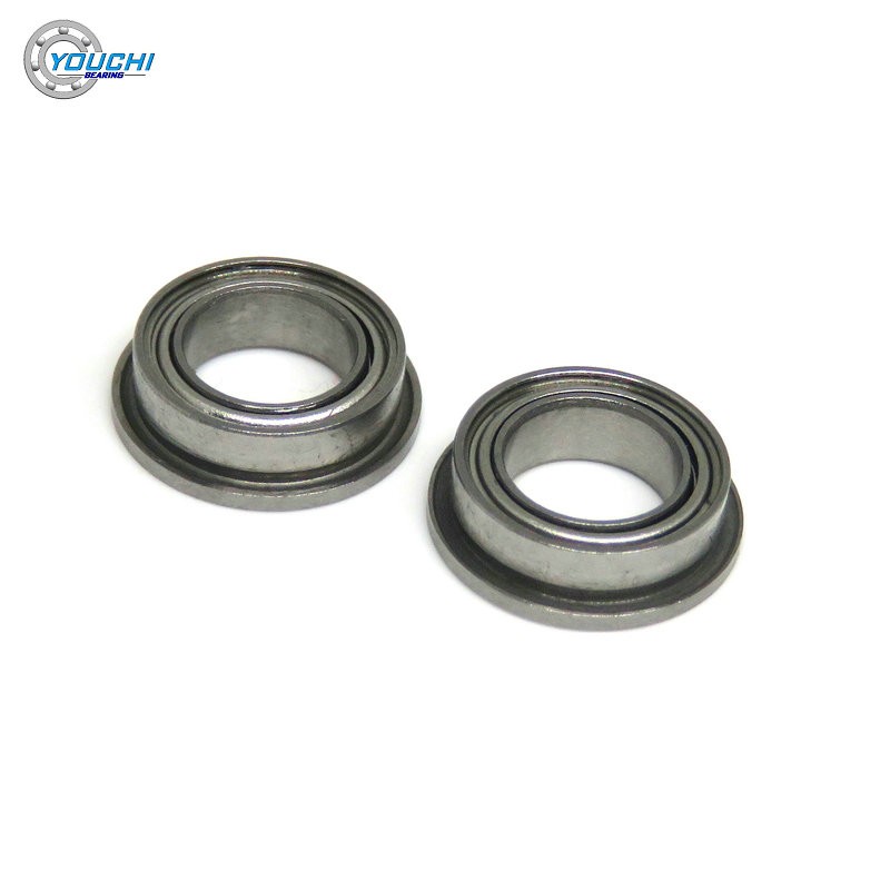 10pcs SMF85 ZZ 5x8x2.5mm 440C Stainless Steel Flange Miniature Bearings MF85Z SF675Z LF850Z 5*8*2.5 ABEC-5 Flanged Bearing