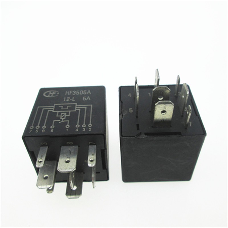 Hot New Car Auto Relay Rear Fog Lamp Control Relay HF3505A 12-L 5A 3735042-P00 HF3505A-12-L HF3505A-12-L-5A 8PIN