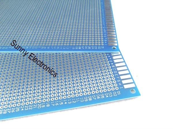 10 x PCB DIY One Side Universal Prototype Circuit Board 12 x 18cm (4.7" x 7") Single Sided Breadboard PCB