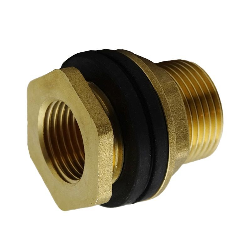 External Brass Water Tank Connector 1/2″ Inner Thread 3/4″ Water Tank