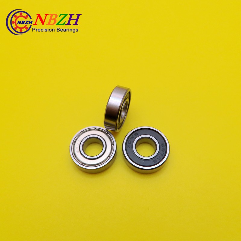 50pcs free shipping thin wall deep groove ball bearing 697ZZ 7*17*5mm