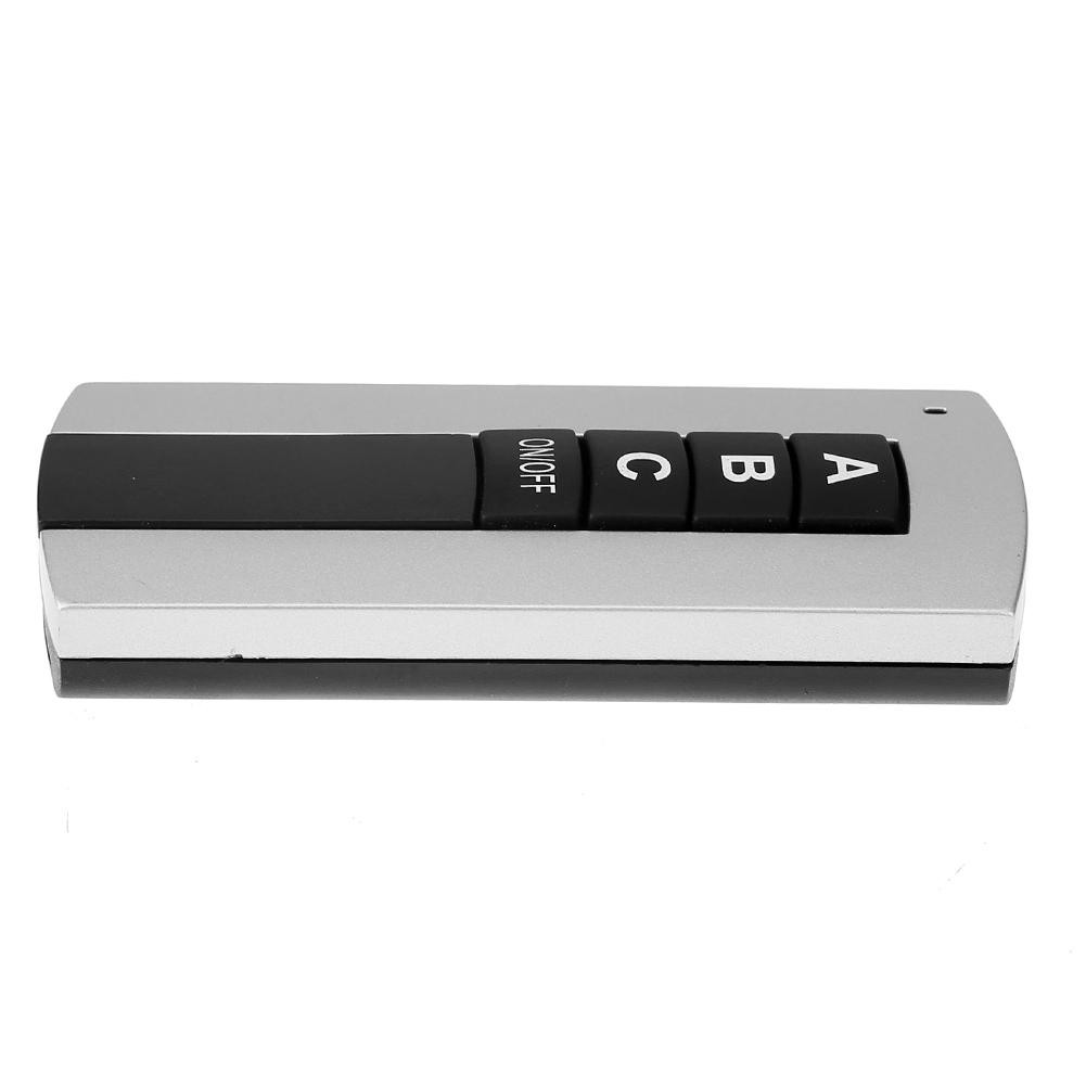 220V 3 Channel Receiver Remote Control Transmitter Wireless Digital Control Switch for Device Lamp House Light Controller