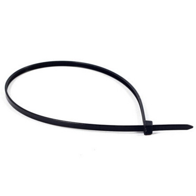 100pcs 100mm nylon mesh plastic cable wire zip tie cord strap plastic zip trimming wrap cable loop ties wire self-locking black