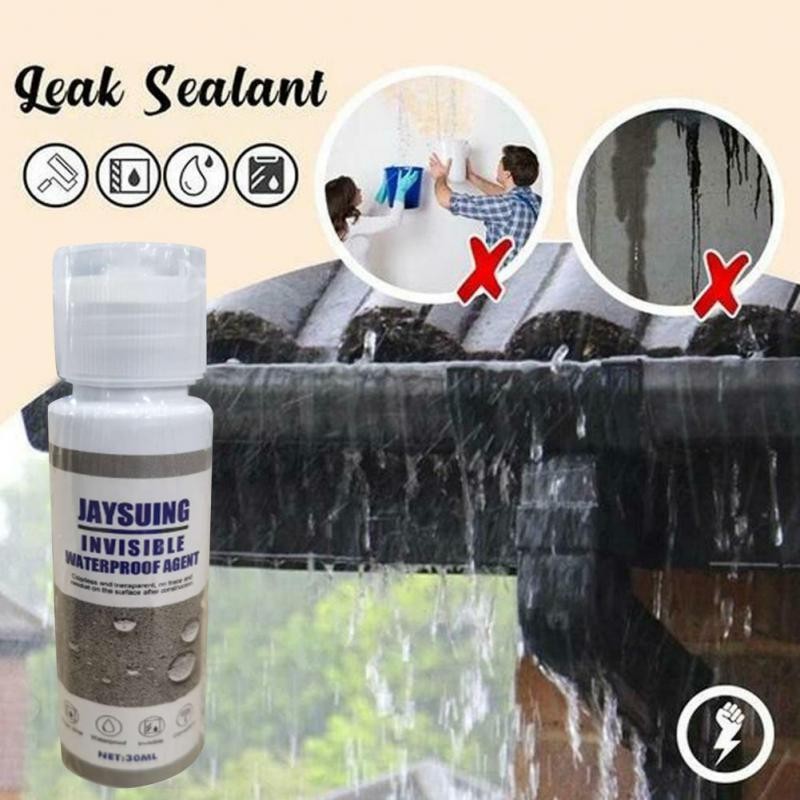 30ml Sealant Spray Sealant Fast Drying Sealant Spray Bathroom Waterproof Leak Repair Spray Gaps Leak Roof Repair Supplies