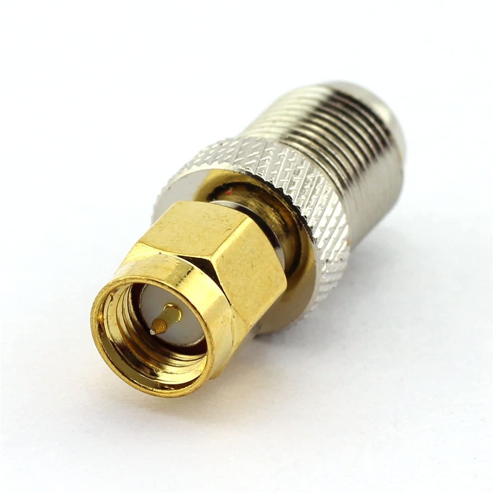 2pcs/1pcs F Type Female to SMA Male Adapter RF Coaxial Coax Antenna Cable F Female to SMA Male Connector