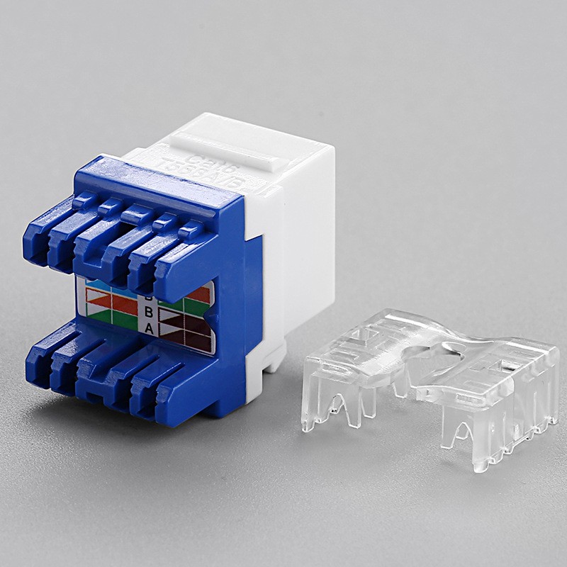 10pcs Tool-free super CAT6 UTP network module RJ45 Outlet cable adapter Keystone