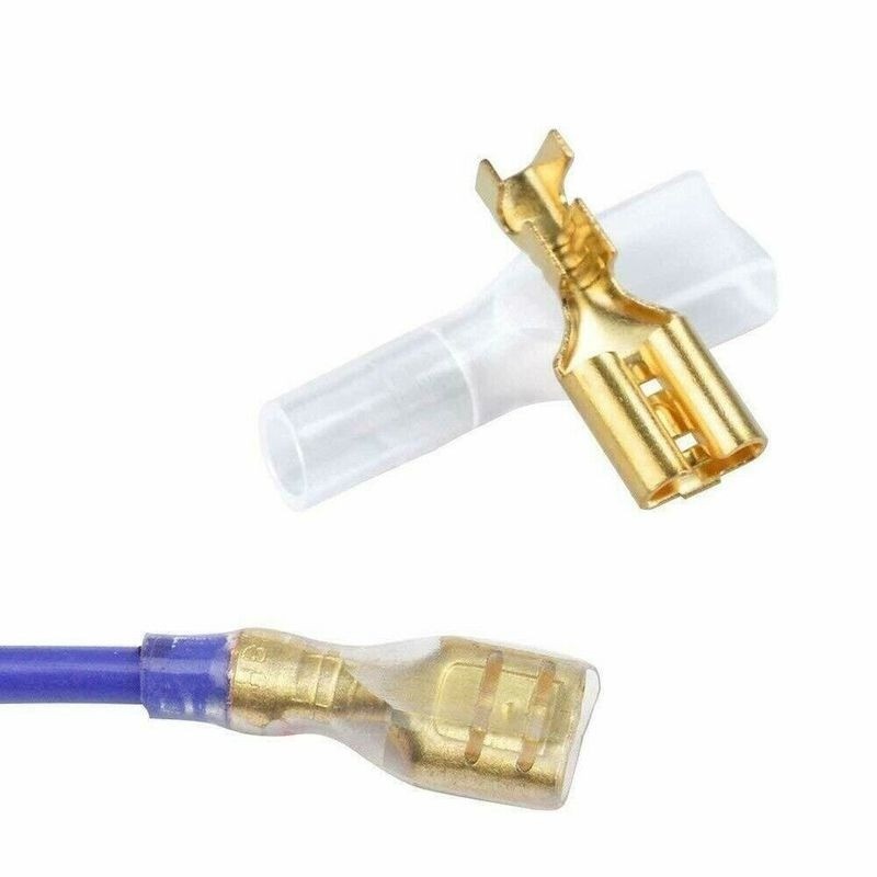 540pcs/lot 2.8/4.8/6.3mm Female and Male Crimp Terminal Connector Gold Copper/Silver Car Speaker Electrical Wire Connectors Set