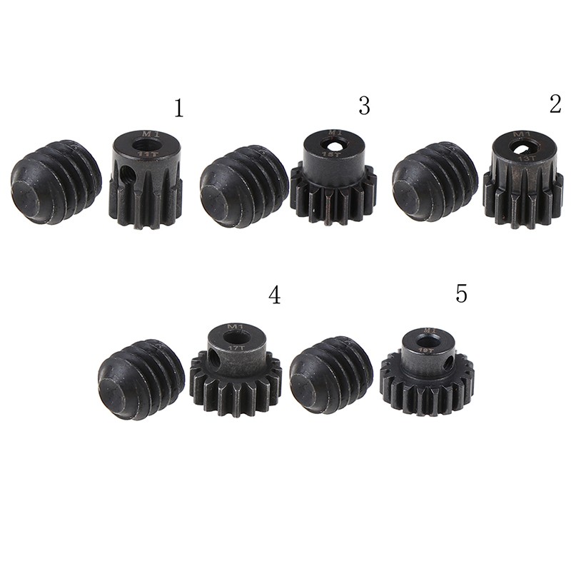 Car Engine Gear Kit,High Quality Car Gear Set M1 5mm 15t 16t 17t 18t 19t 1/8 Rc