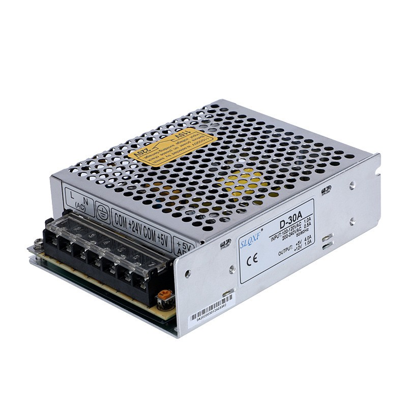 30W Dual Switching Power Supply D-30 5V 24V 12V Wholesale