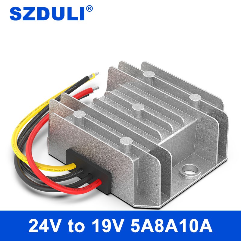 SZDULI 24V to 19V 1A 3A 5A 8A 10A 15A 20A 30A 35A DC DC Converter Step-down 22-40V to 19V Regulated Voltage Converter