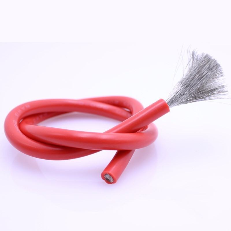 Red and Black Silicone Wire Flexible Wire Soft Two Colors Wire Tinned Copper Silicone Cable 26 24 22 20 18 17 15 14 16AWG