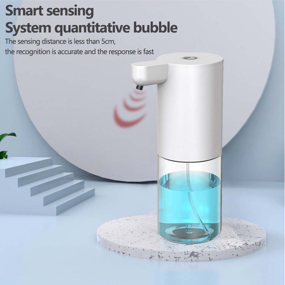 New USB Charging Automatic Induction Soap Liquid Dispenser Touchless Smart Sensor Auto Foaming Liquid Soap Dispenser Hand Washer