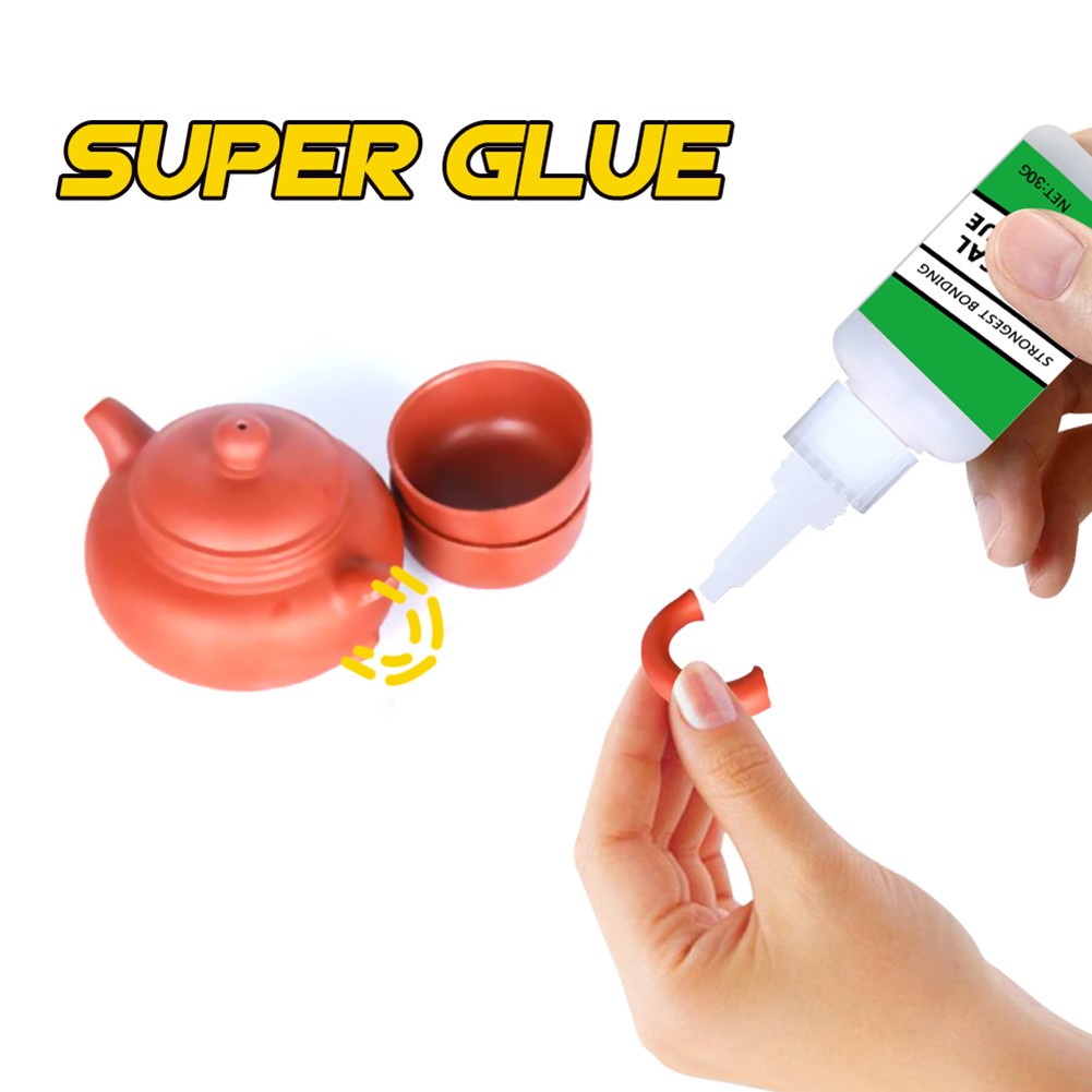 Universal Super Glue Strong Plastic Glue Waterproof 30/50ml For Resin Ceramic Metal Glass OW