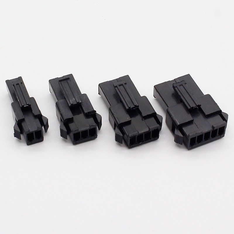 SM2.54 Kits 20 Sets Kit in a Box 2p 3p 4p 5p 2.54mm Pitch Female and Male Header Connectors Adapter