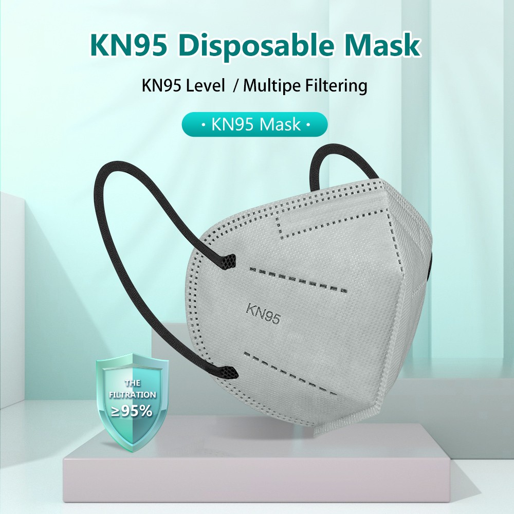 KN95 Mask 5 Layers Mascarillas FPP2 Mask Homologada Adult Face Mask KN95 Mascherine FFP2 CE Certificate FFP2 Protection Mask