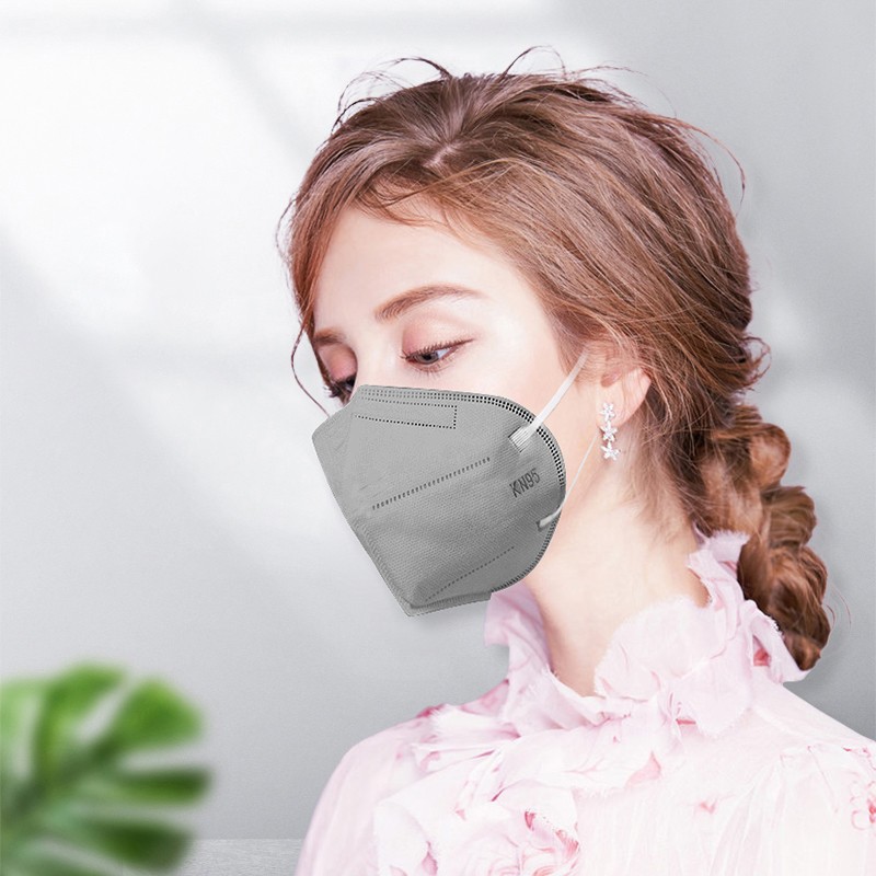 6 layer masks ce ffp2 mascarillas KN95 respirator mask activated carbon gray mask reusable dust ffp2 muffle mask ffp3