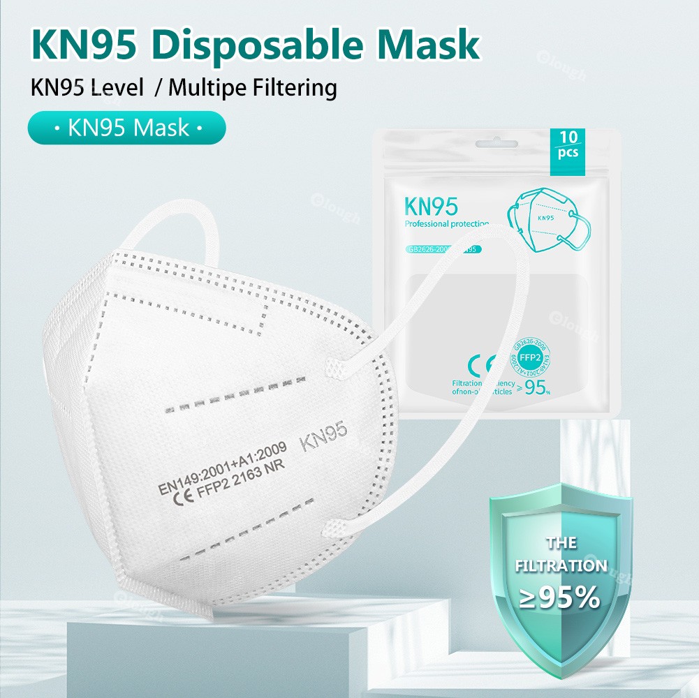 5 Layer Masks KN95 Mask ffp2mascarillas FFP2 Homeopathic Face Mask FPP2 Mouth Mask Protection Mascara Face FFP3 Mask CE Adult