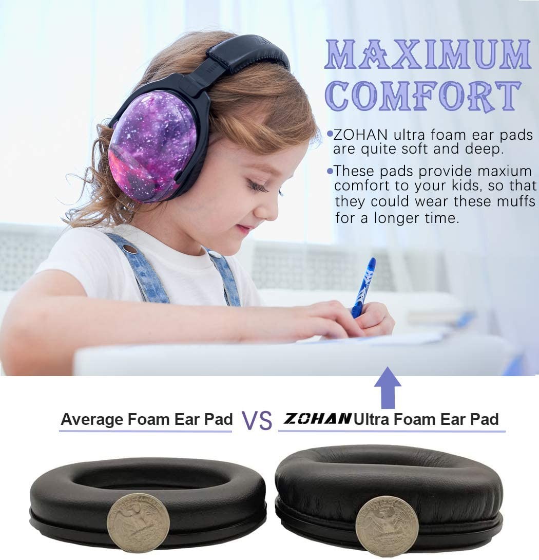 ZOHAN - Children's Noise Ear Protection, Earmuffs for Toddlers