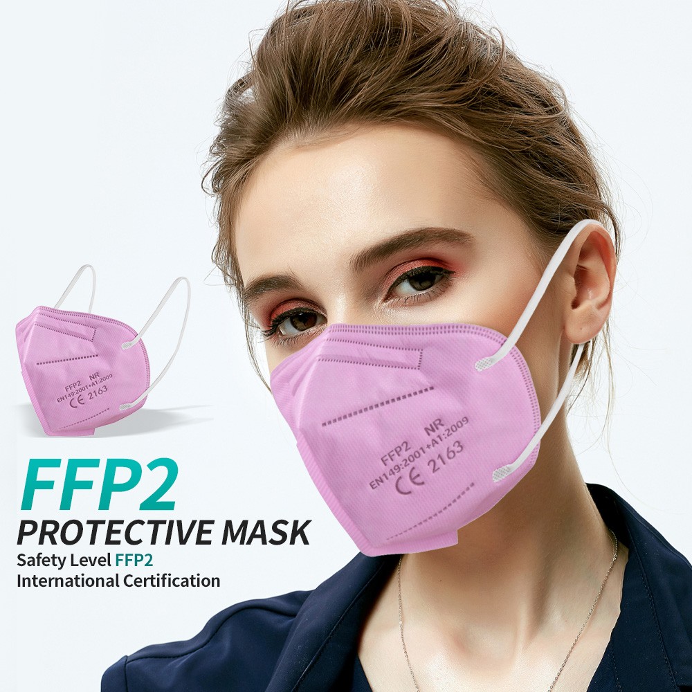 5-100pcs Pink KN95 Masks For Adult Masacarillas FPP2 Approved ffp2Mask Protective Respirator FPP2 Mask FFP2 Face Mouth Mask