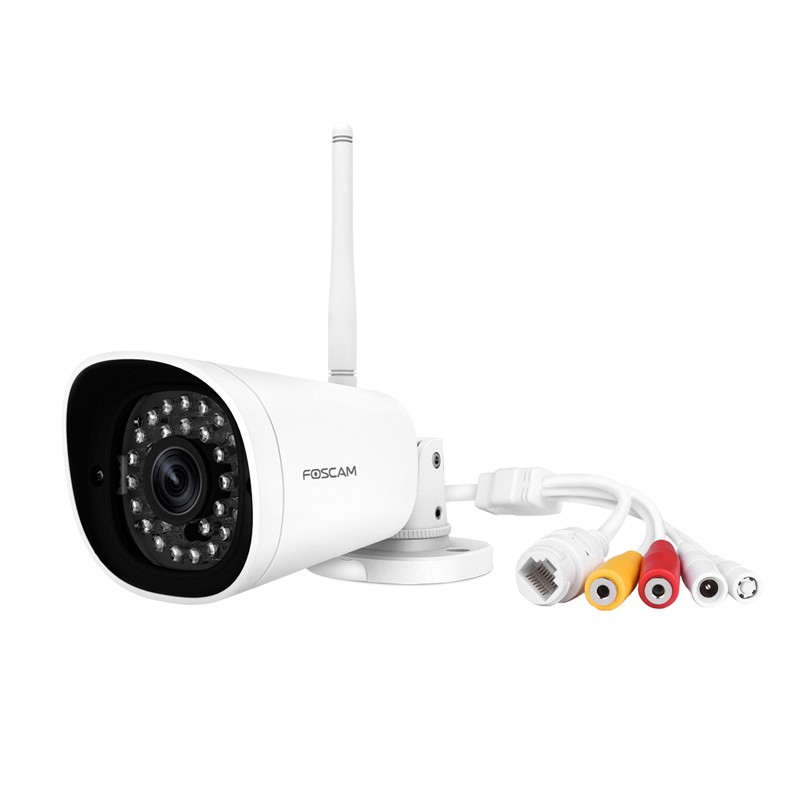 Foscam FI9902P 1080P 2MP FHD Outdoor WiFi Security Camera with AI Human Detection Night Vision Compatible with Alexa