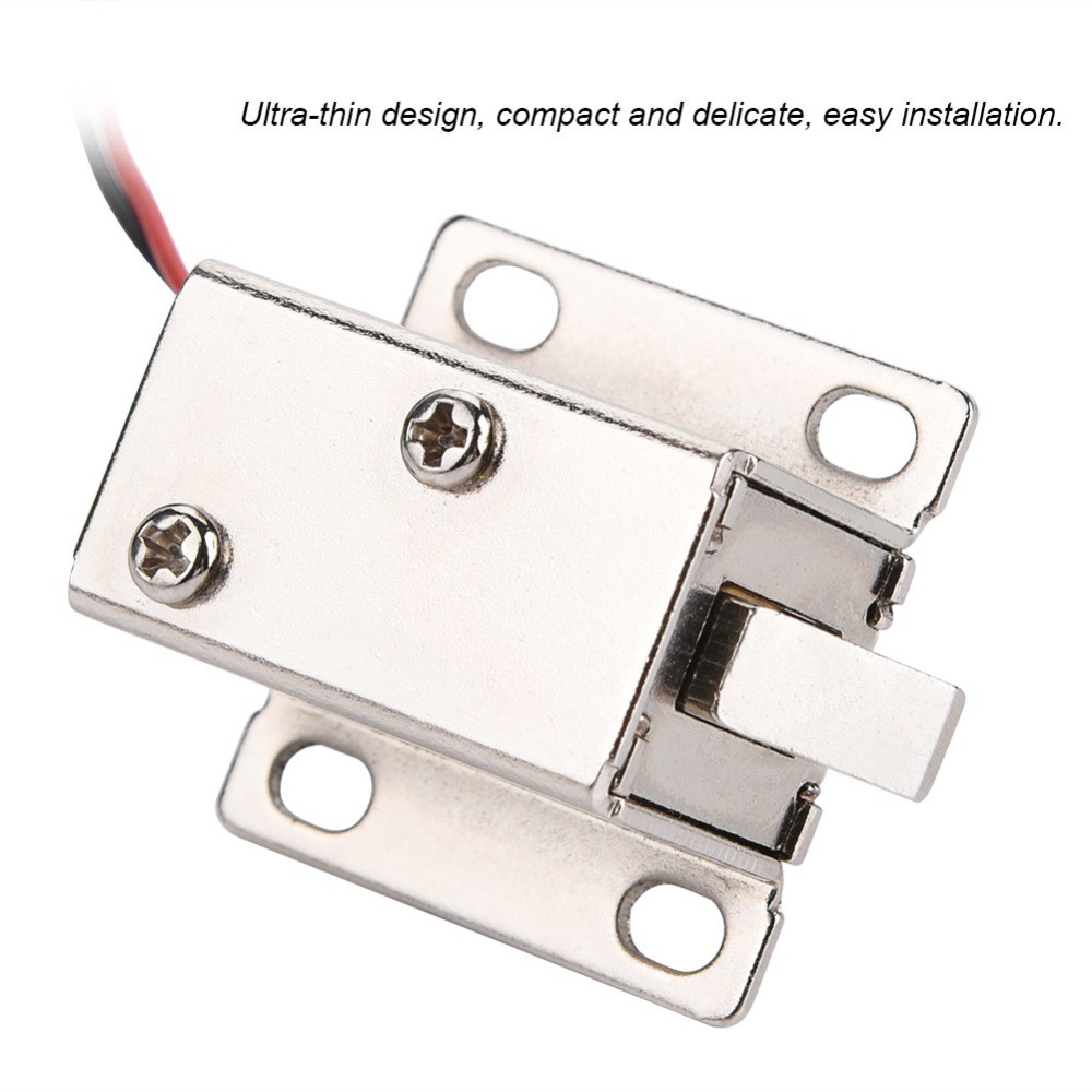 DC12V Electromagnetic Solenoid Electric Lock Access Control For Cabinet Door Drawer Magnetic Lock