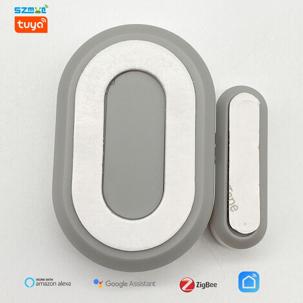 ZigBee Window Door Sensor for Tuya APP Open Entry Smart Security Alarm Compatible Work with Alexa Hub Required ZigBee Gate