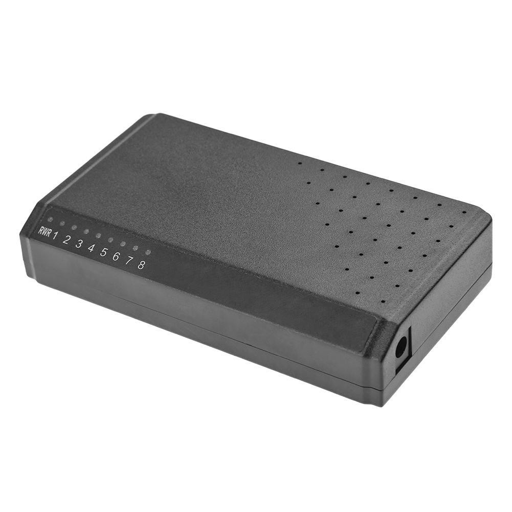 8 Ports 6 2 PoE 10/100M Ethernet Power Adapter Without Power Adapter For Camera Security Monitor