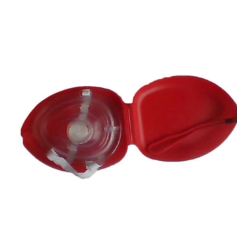 CPR Resuscitation Rescue First Aid Emergency Masks CPR Mouth Respirator Mask One-Way Respirator Valve Tools