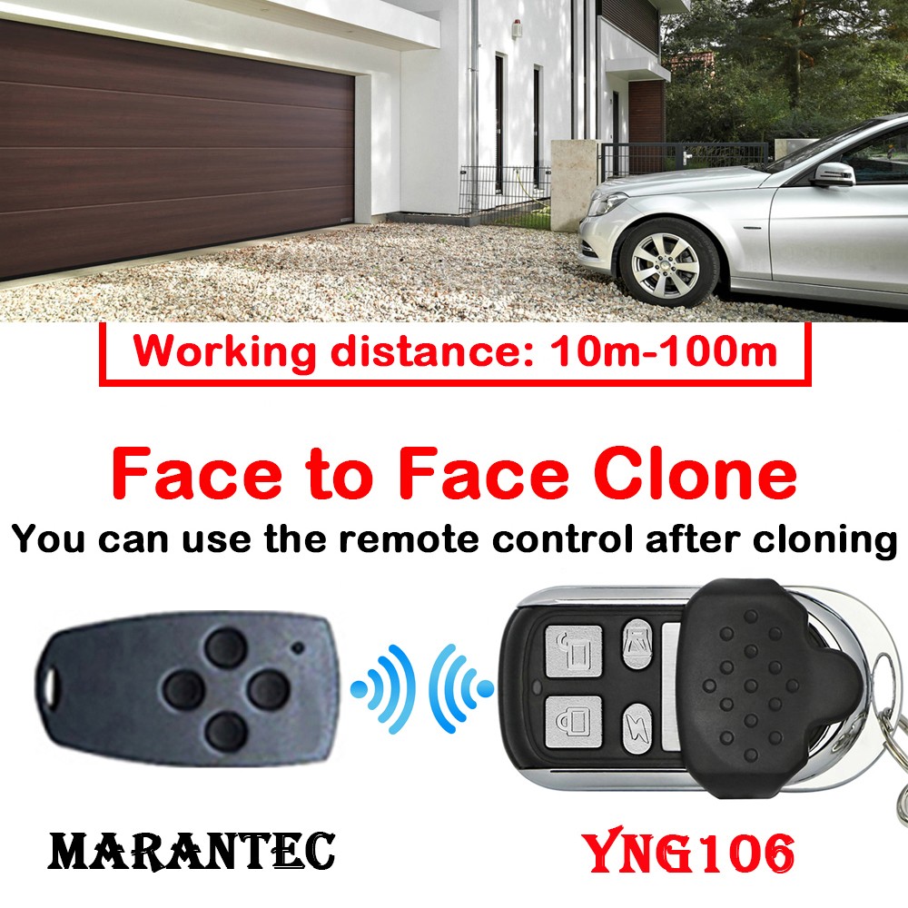 YNG Marantec Digital 302 382 313 321 384 304 323 868mhz Remote Control Garage MARANTEC Remote Control Wireless Transmitter